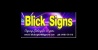 Blick Signs Logo