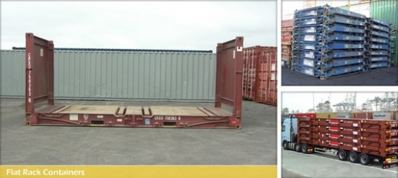 Port Container Services - Flat Rack Containers
