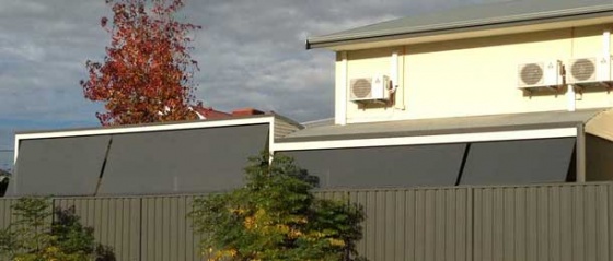 Modern Shades - ROOF TO FENCE BLINDS