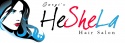 HeSheLa Hair & Beauty Salon Logo
