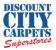 Discount City Carpets & Curtains Logo