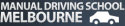 Manual Driving School Melbourne Logo