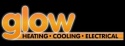 Glow Heating Cooling Electrical Logo