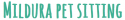 Mildura Pet Sitting Logo