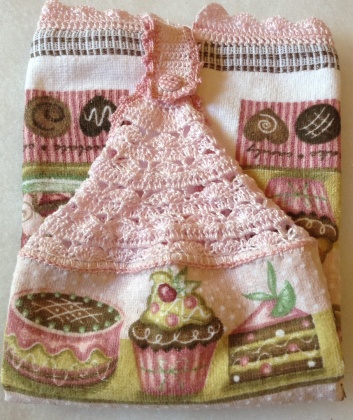 Di's Gifts of Elegance - Crochet kitchen towel