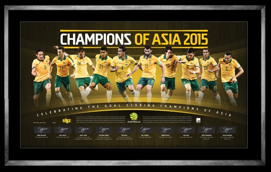 Sports Stars and Legends - 2015 Socceroos Asian Cup winners