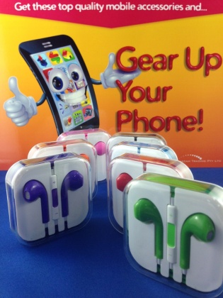 Jaecam Trading - Earphones with Volume Control and Microphone Jaecam Trading Gear Up Your Phone
