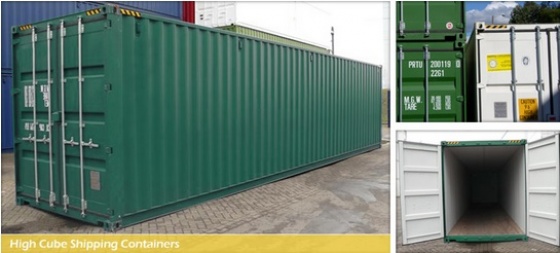 Port Container Services - High Cube Shipping Containers