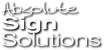 Absolute Sign Solutions Logo