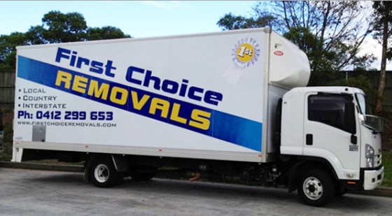 First Choice Removals - Removalist trucks