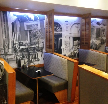 Stephen Brophy Painters & Decorators - Murals for cafe booths