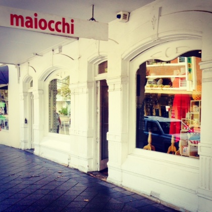 Maiocchi Sydney Store - Font of the Shop