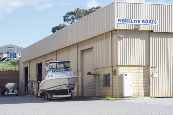 Fibrelite Boats - Fibrelite's repair facility