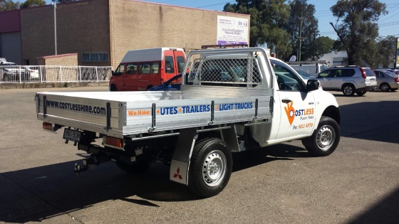 Costless hire - UTE HIRE WITH TOW BAR