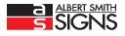 Albert Smith Signs Logo