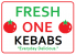 FRESH ONE KEBABS Logo