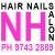NH Hair & Nails Salon Logo