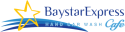 Baystar Express Hand Car Wash Cafe Logo