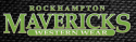 Rockhampton Mavericks Western Wear Logo