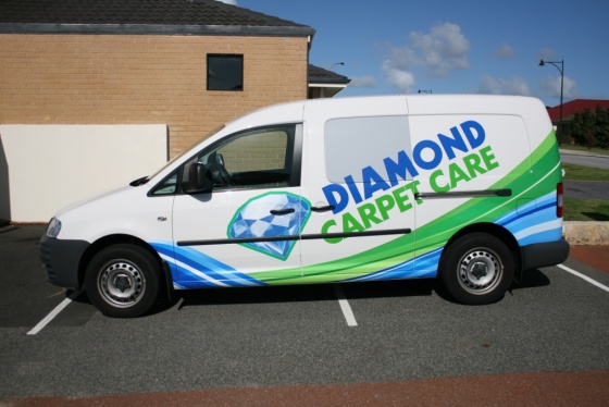 Diamond Carpet Care - Diamond Carpet Care carpet cleaning van Perth