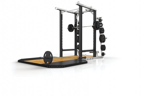 Snap Fitness Gym 24/7 BOONDALL - Olympic lifting platform and weights equipment