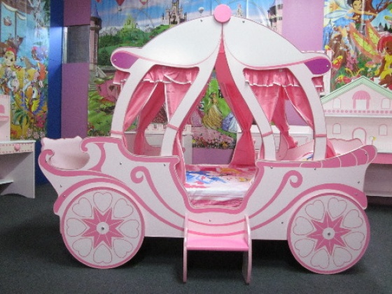 Car Beds Australia - Princess Carriage Bed for Girls