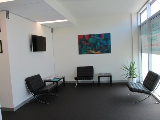 Ink Undone Tattoo Removal Clinic - Waiting Area
