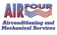 Airfour Air Conditioning & Mechanical Services Logo