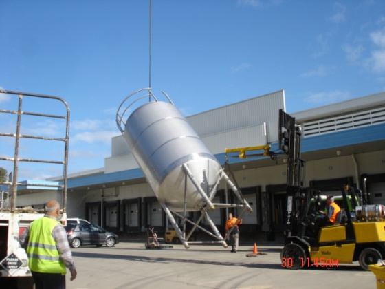 Machinery Transfers & Relocations - Decommision storage tank