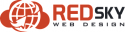 Red Sky Web Design Logo