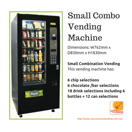 Your Choice Vending - Small Combo Vending Machine