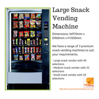 Your Choice Vending - Large Snack Vending Machine