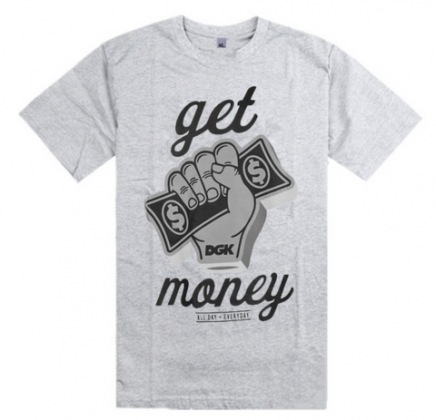 Appareldise - DGK Get Money T-Shir