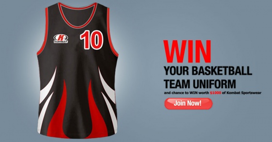 Kombat Sportswear - Promotion for Basketball Uniforms