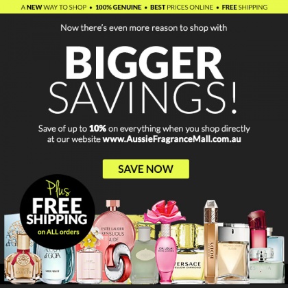 Aussie Fragrance Mall - Best Brands at the Best Prices
