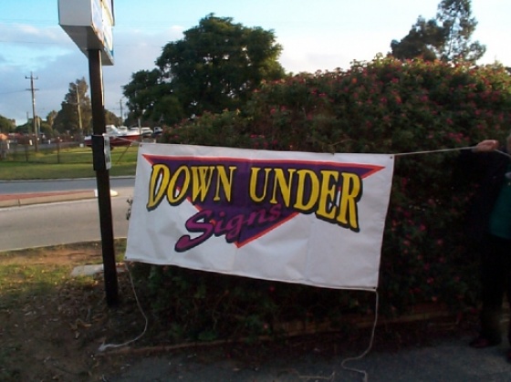 Down Under Signs - Banners Perth