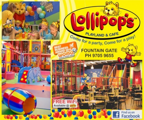 Lollipop's Playland & Cafe Fountain Gate - Lollipop's Playland Narre Warren (16/04/2014)