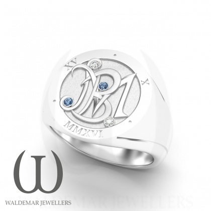 Waldemar Jewellers - Stamped Wedding Ring